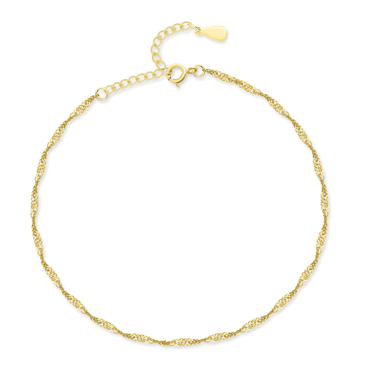 "Reflections" Anklet - Milas Jewels Shop