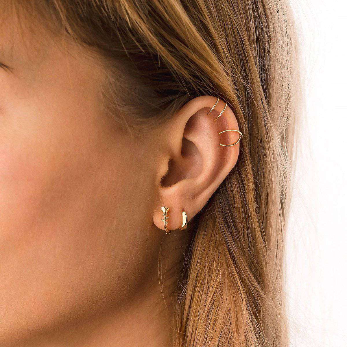 Rose Bush Earrings