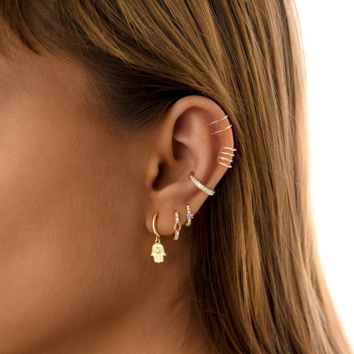 "Ruby Red" Earrings - Milas Jewels Shop