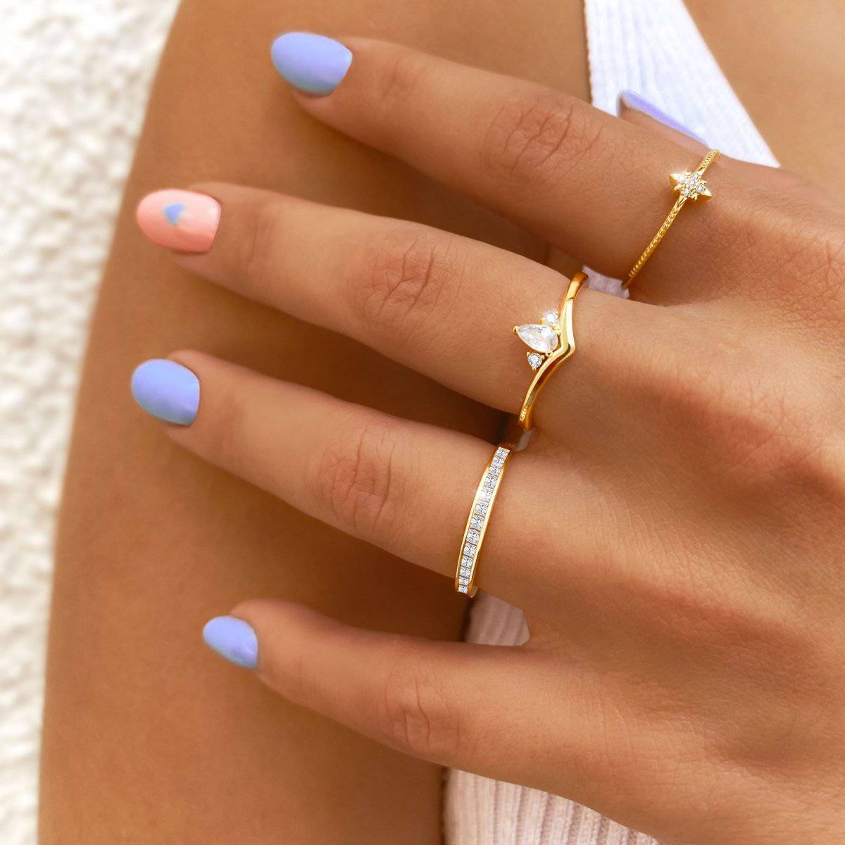 "Sapphires" Ring - Milas Jewels Shop