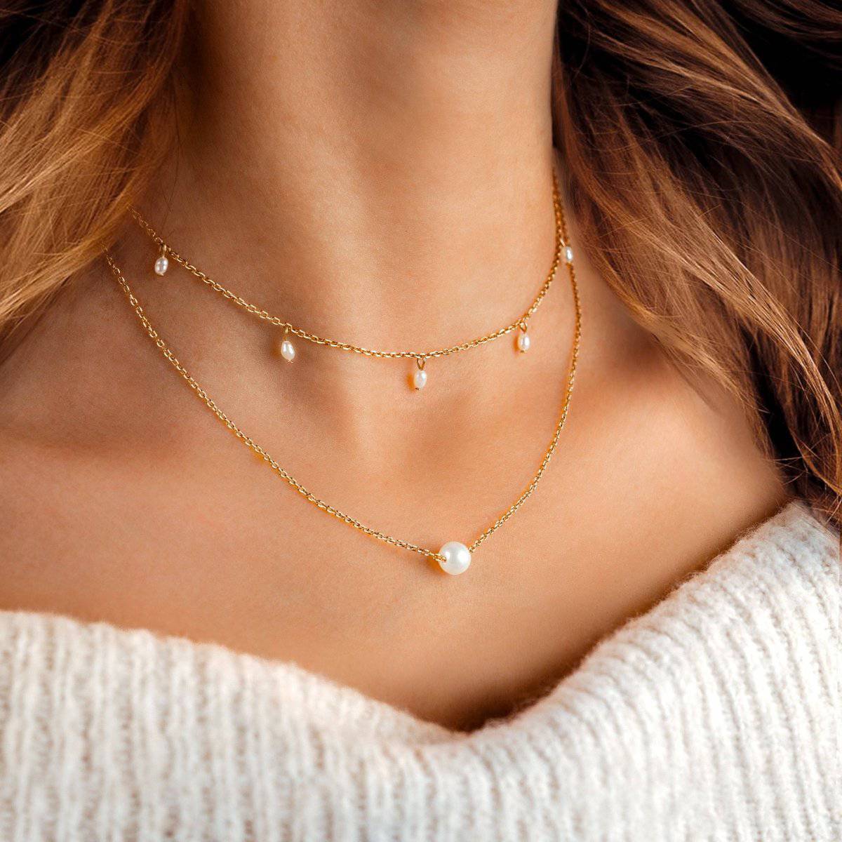 "Sea Pearl" Necklace - Milas Jewels Shop