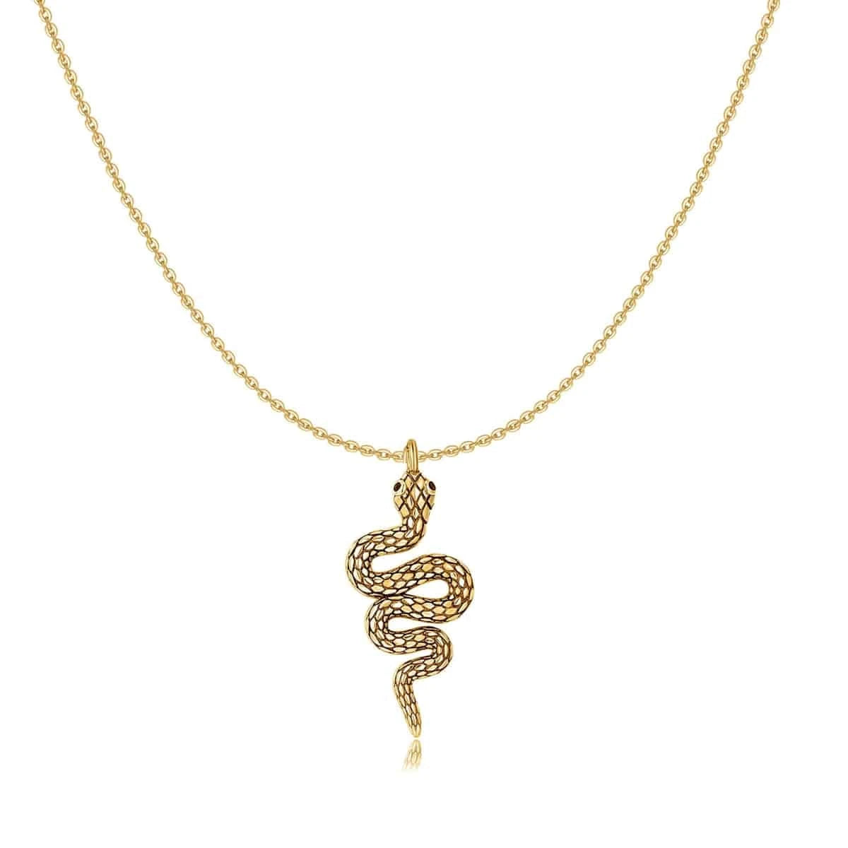"Serpentine Viper" Necklace - Milas Jewels Shop