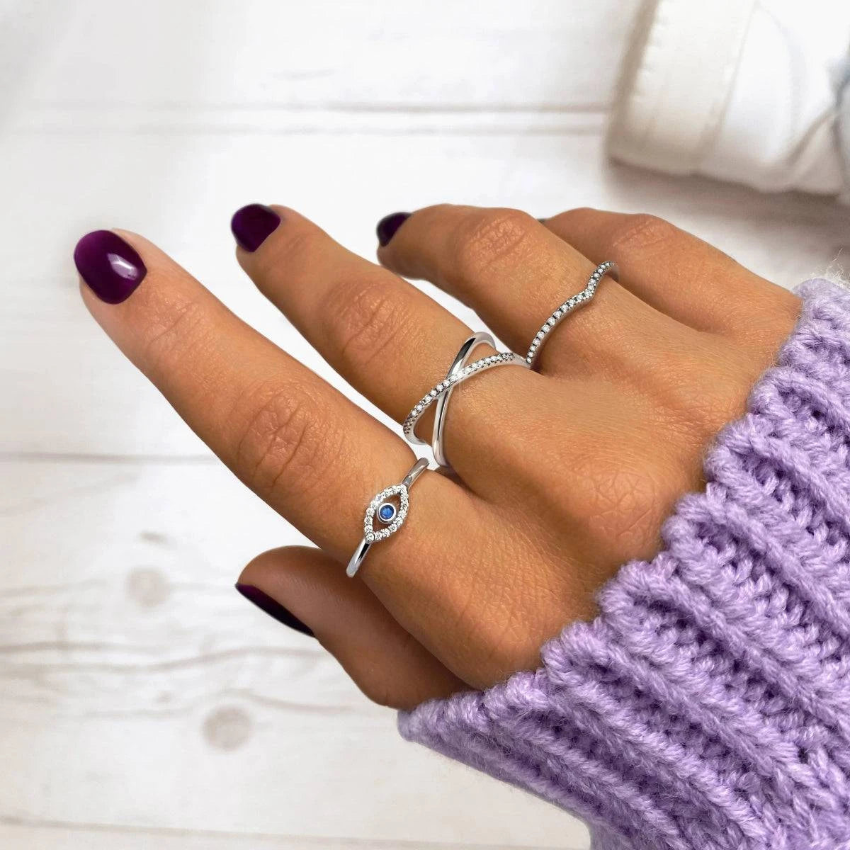 "Shining Link" Ring - Milas Jewels Shop