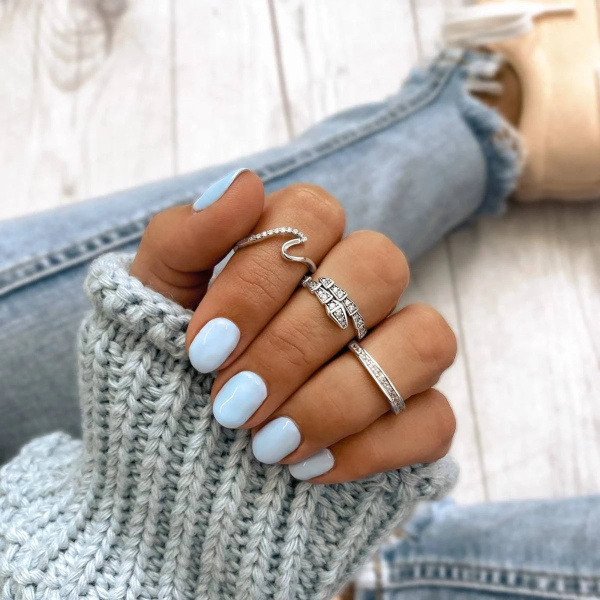 "Shining Viper" Ring - Milas Jewels Shop