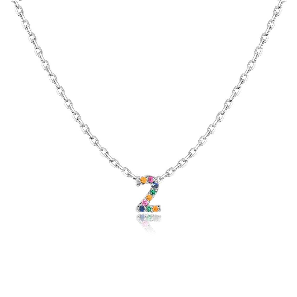 "Shinny Numbers" Necklace - Milas Jewels Shop