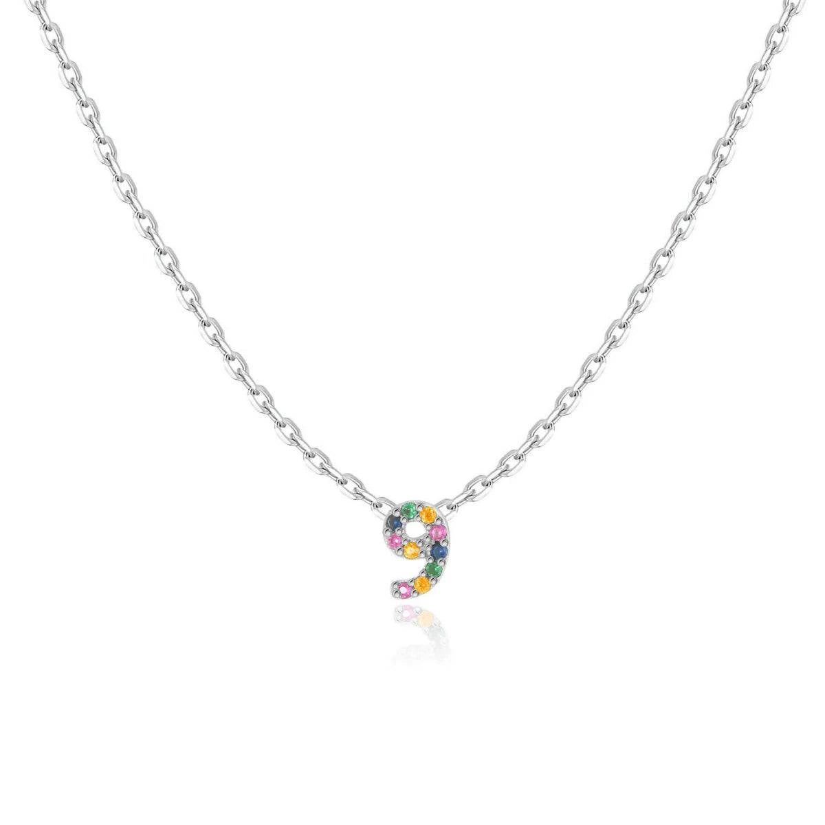 "Shinny Numbers" Necklace - Milas Jewels Shop