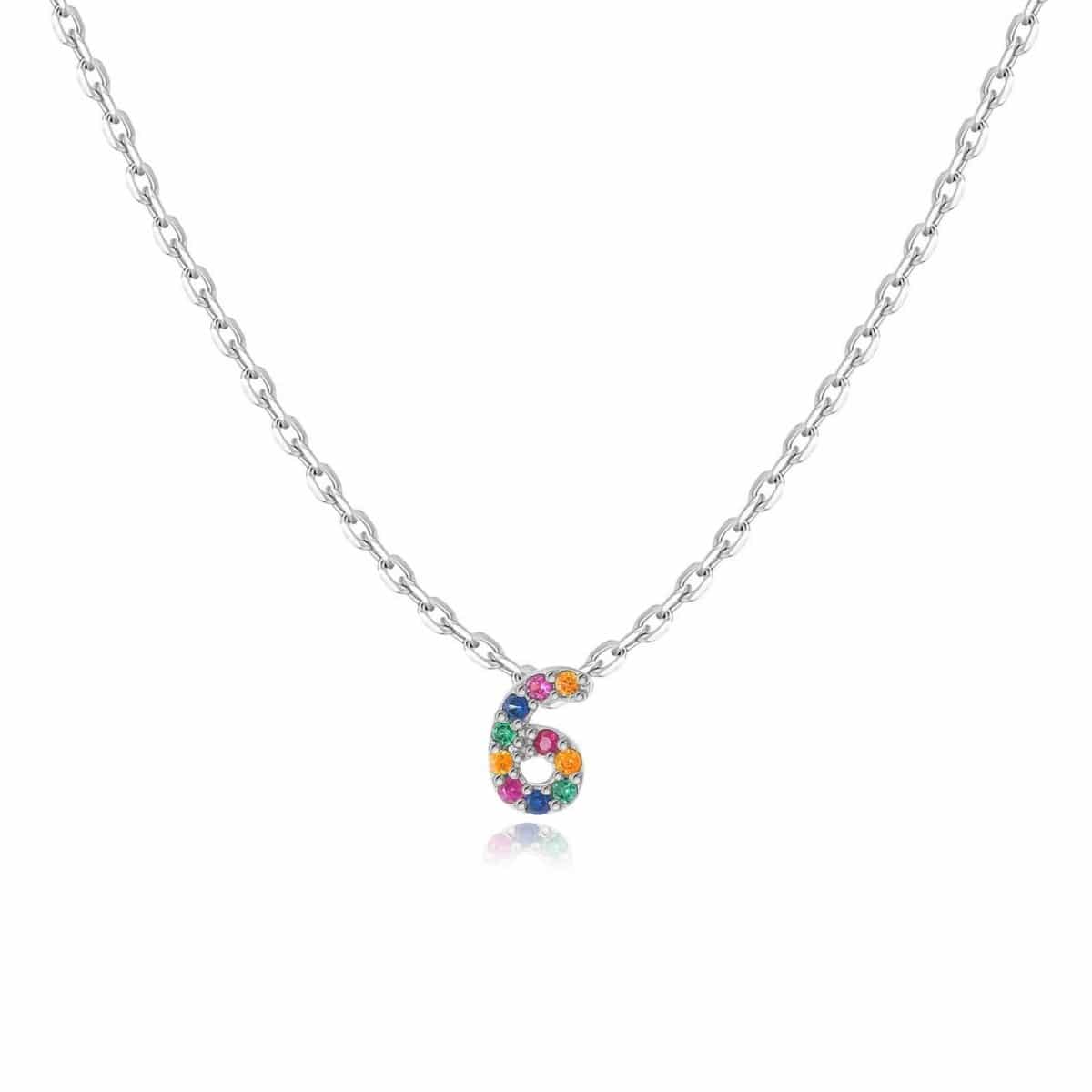 "Shinny Numbers" Necklace - Milas Jewels Shop