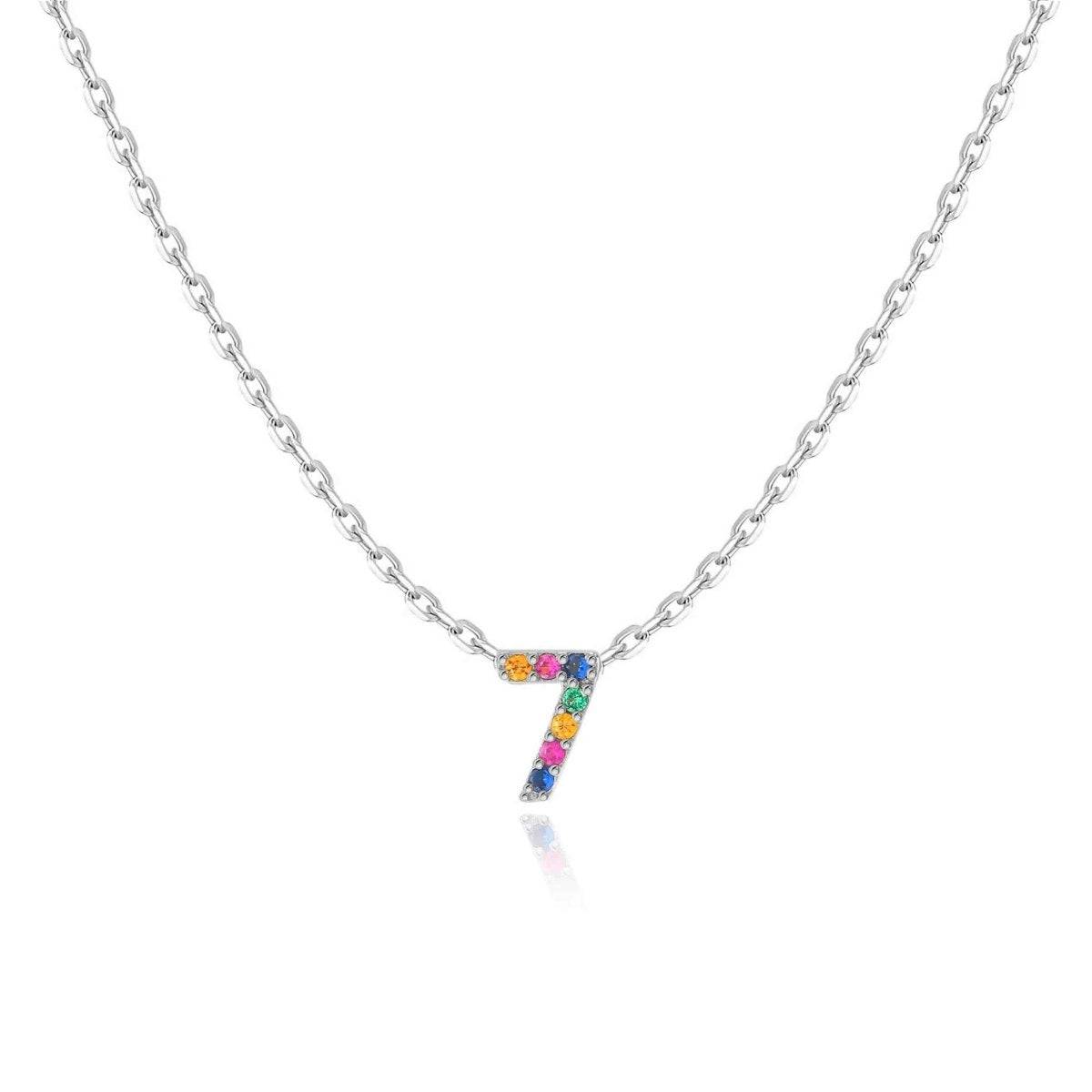 "Shinny Numbers" Necklace - Milas Jewels Shop