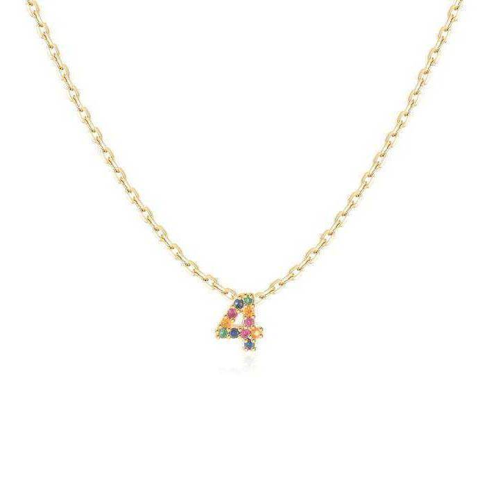 "Shinny Numbers" Necklace - Milas Jewels Shop
