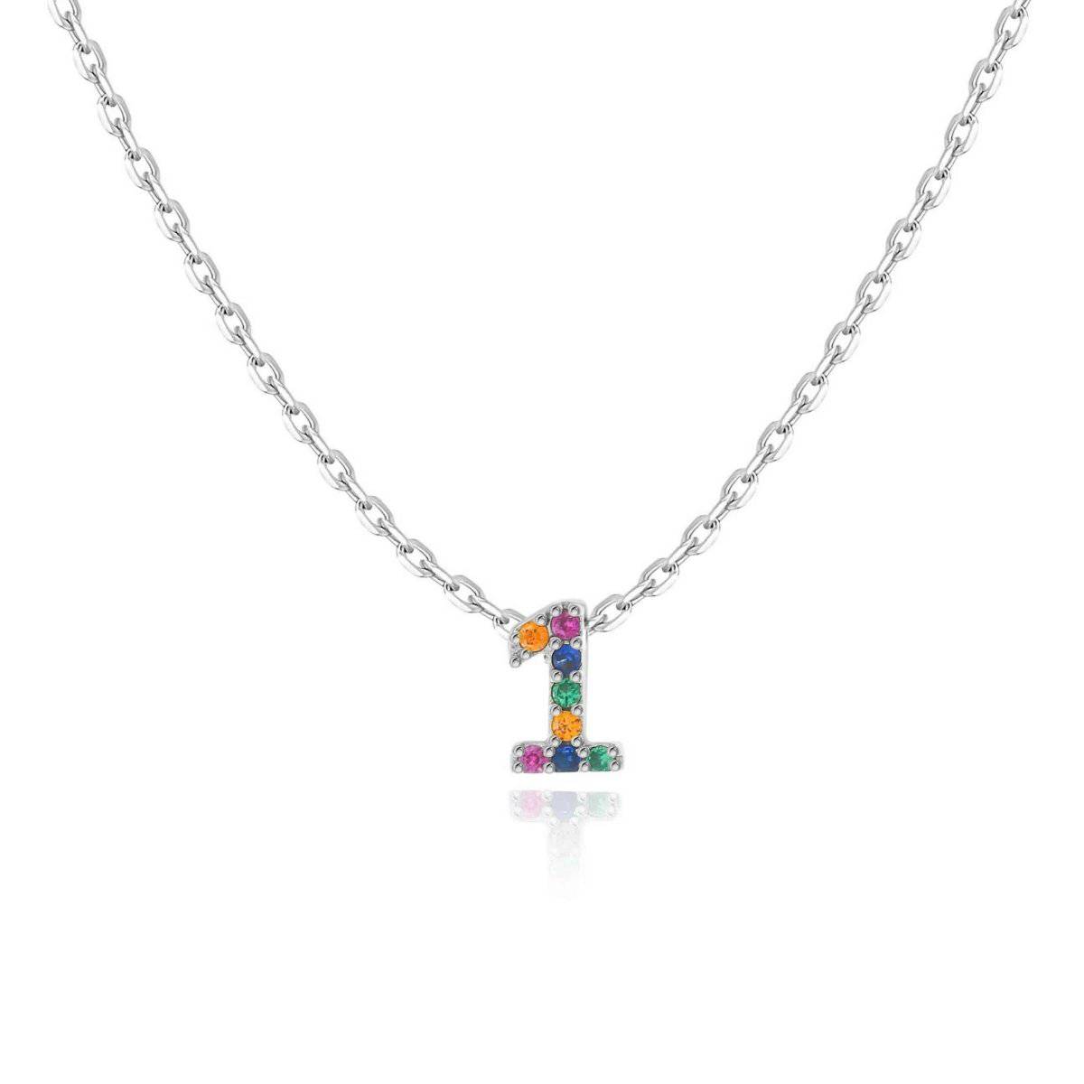 "Shinny Numbers" Necklace - Milas Jewels Shop