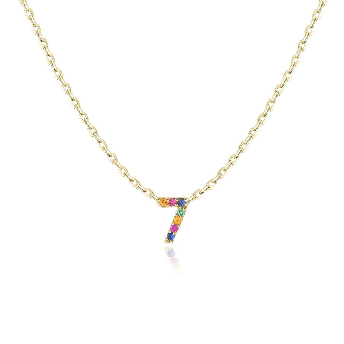 "Shinny Numbers" Necklace - Milas Jewels Shop