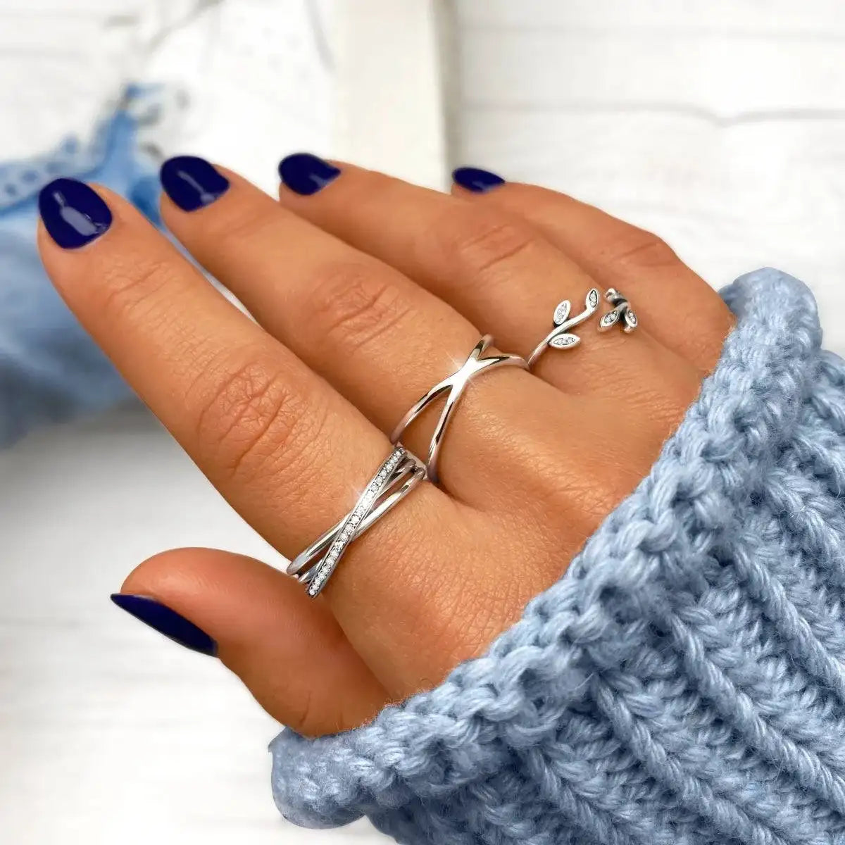 "Shiny Leaves" Ring - Milas Jewels Shop