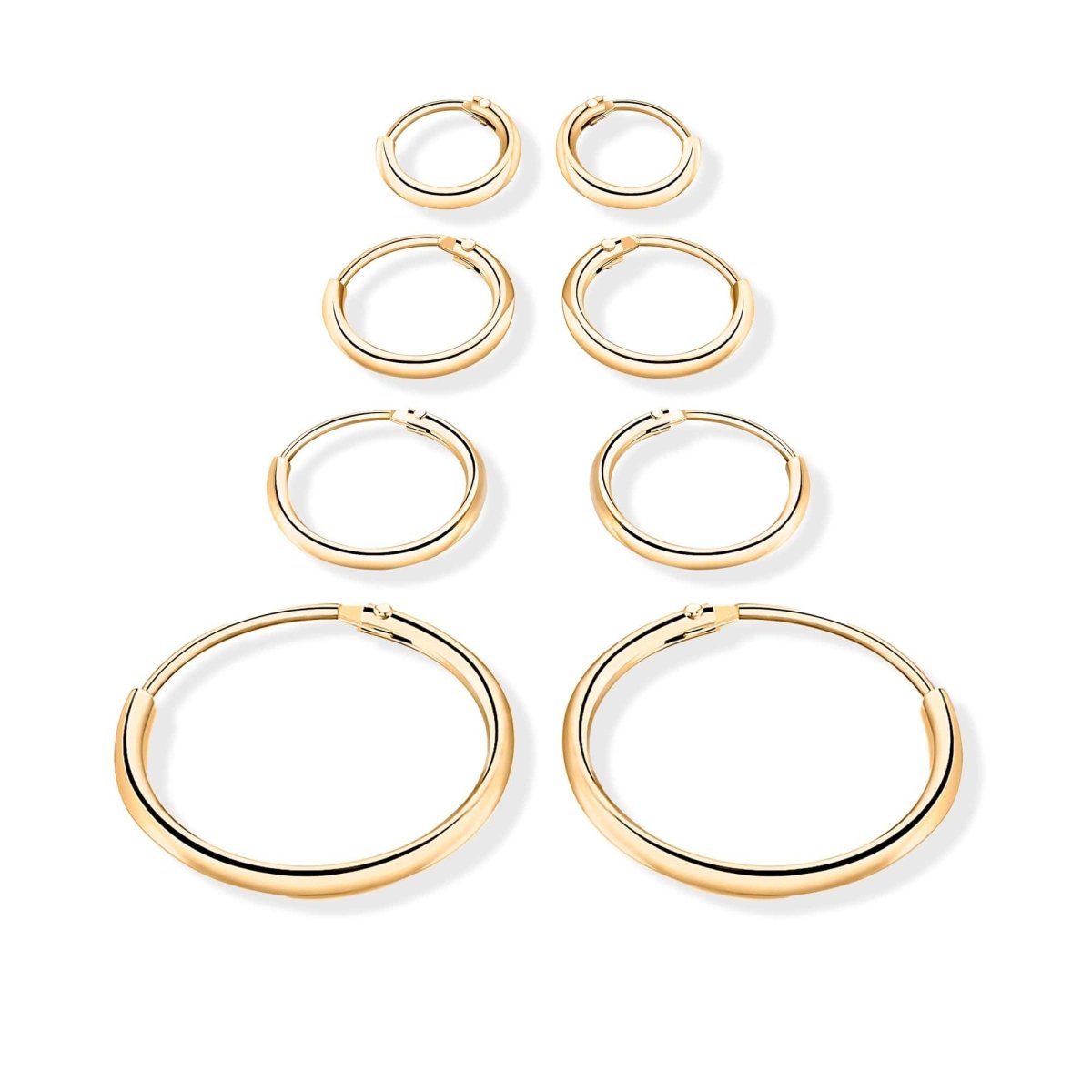 "Simple Hoops" Earrings - Milas Jewels Shop