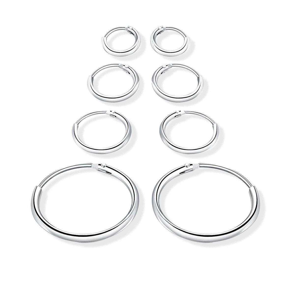 "Simple Hoops" Earrings - Milas Jewels Shop