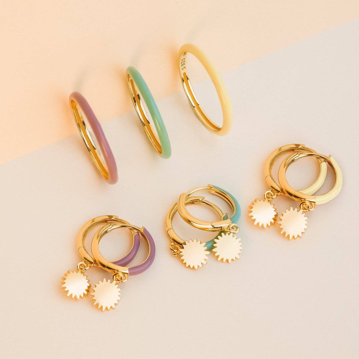 "Solarium" Earrings - Milas Jewels Shop