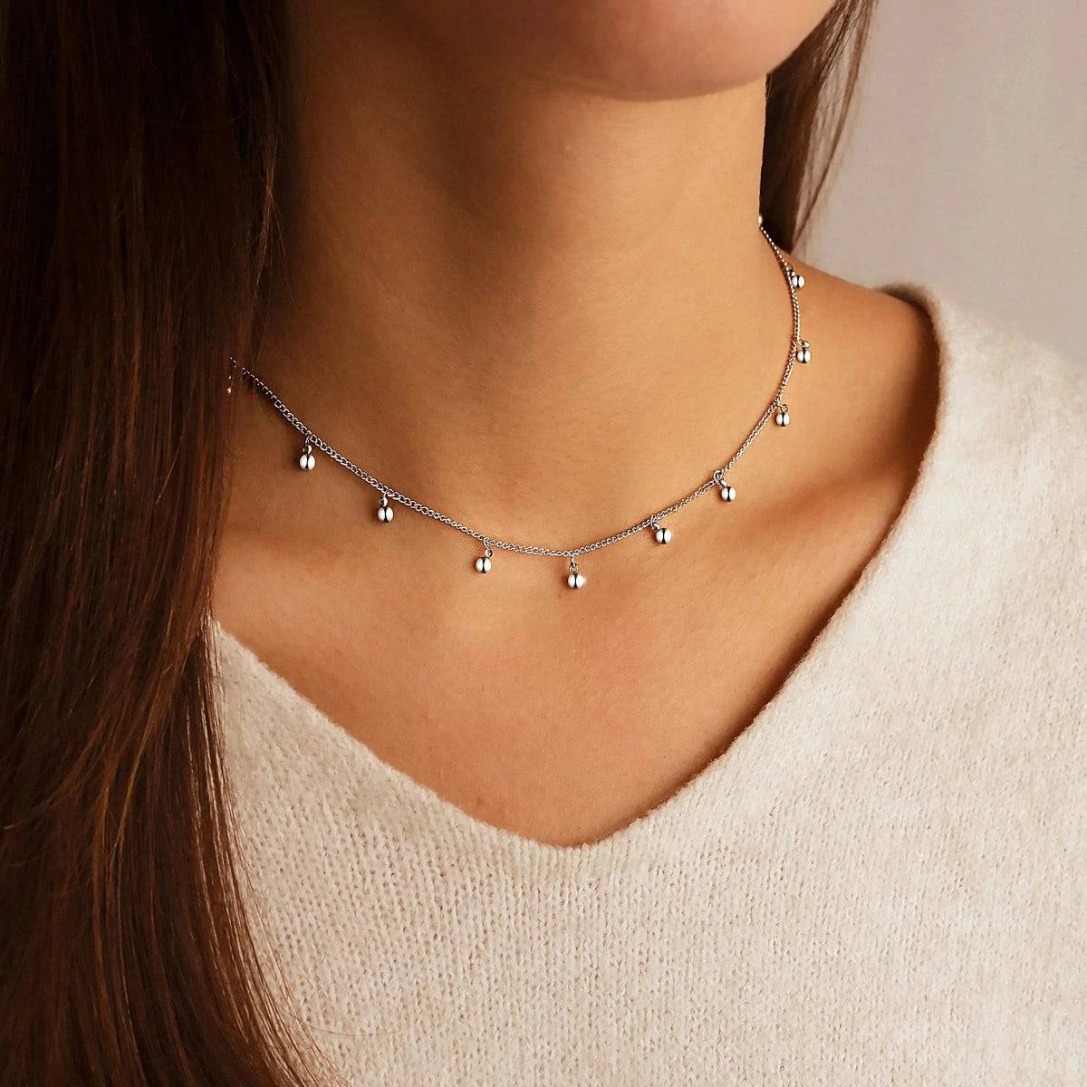 "Spherical Balls" Necklace - Milas Jewels Shop