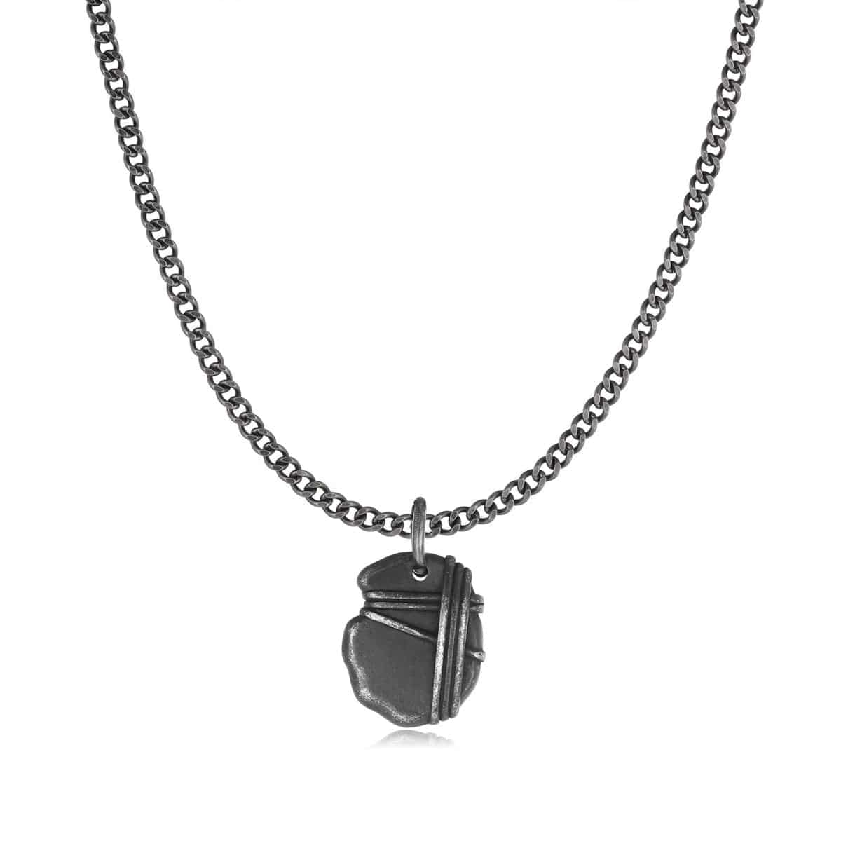 "Strength" BRAVE Men's Necklace - Milas Jewels Shop