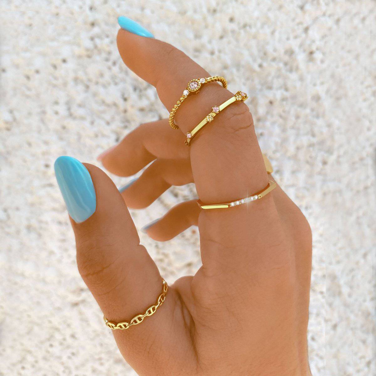 "Strip" Ring - Milas Jewels Shop