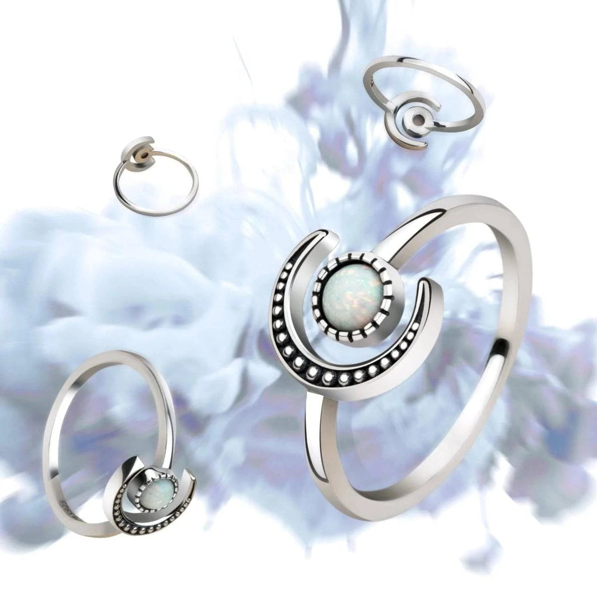"Sweet Moon" Ring - Milas Jewels Shop
