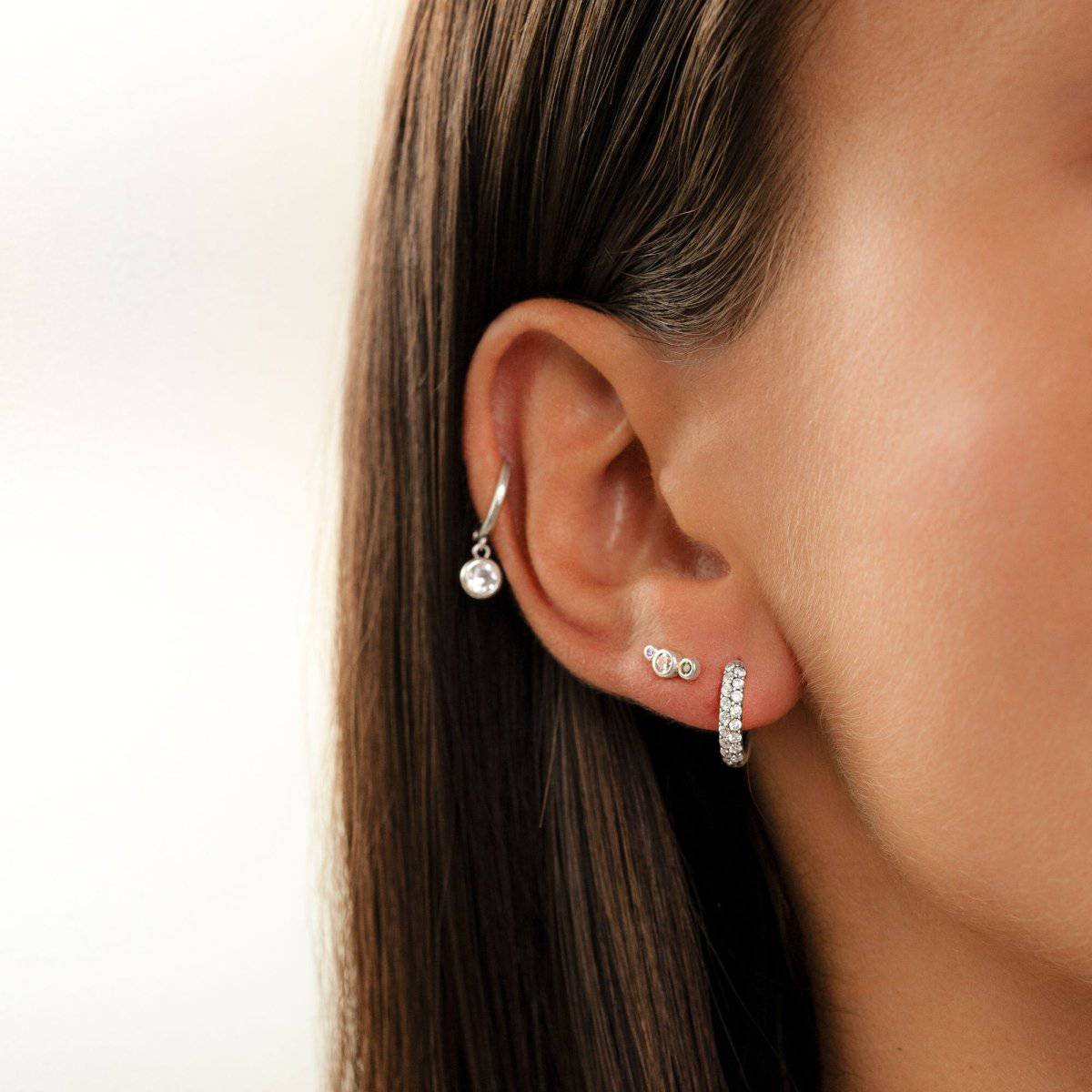 "Three Little Sparklers" Earrings - Milas Jewels Shop