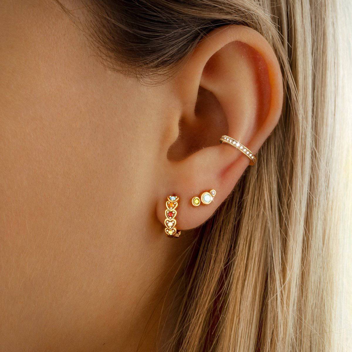"Three Little Sparklers" Earrings - Milas Jewels Shop