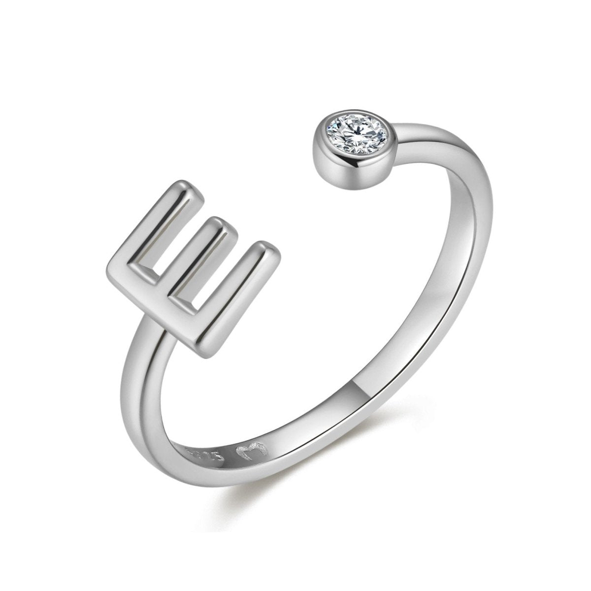 "Top Letter" Ring - Milas Jewels Shop