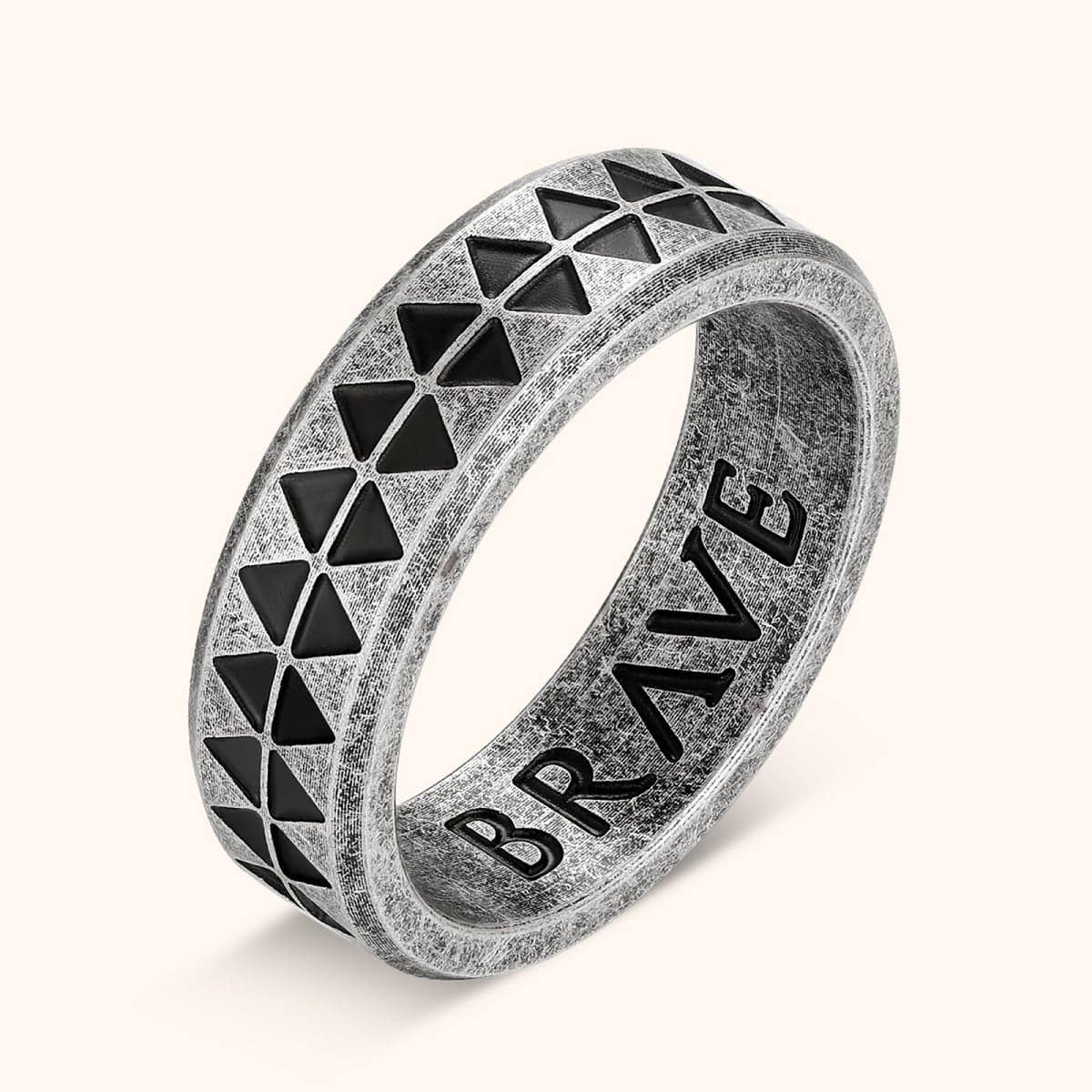 "Tribal" BRAVE Men's Ring - Milas Jewels Shop