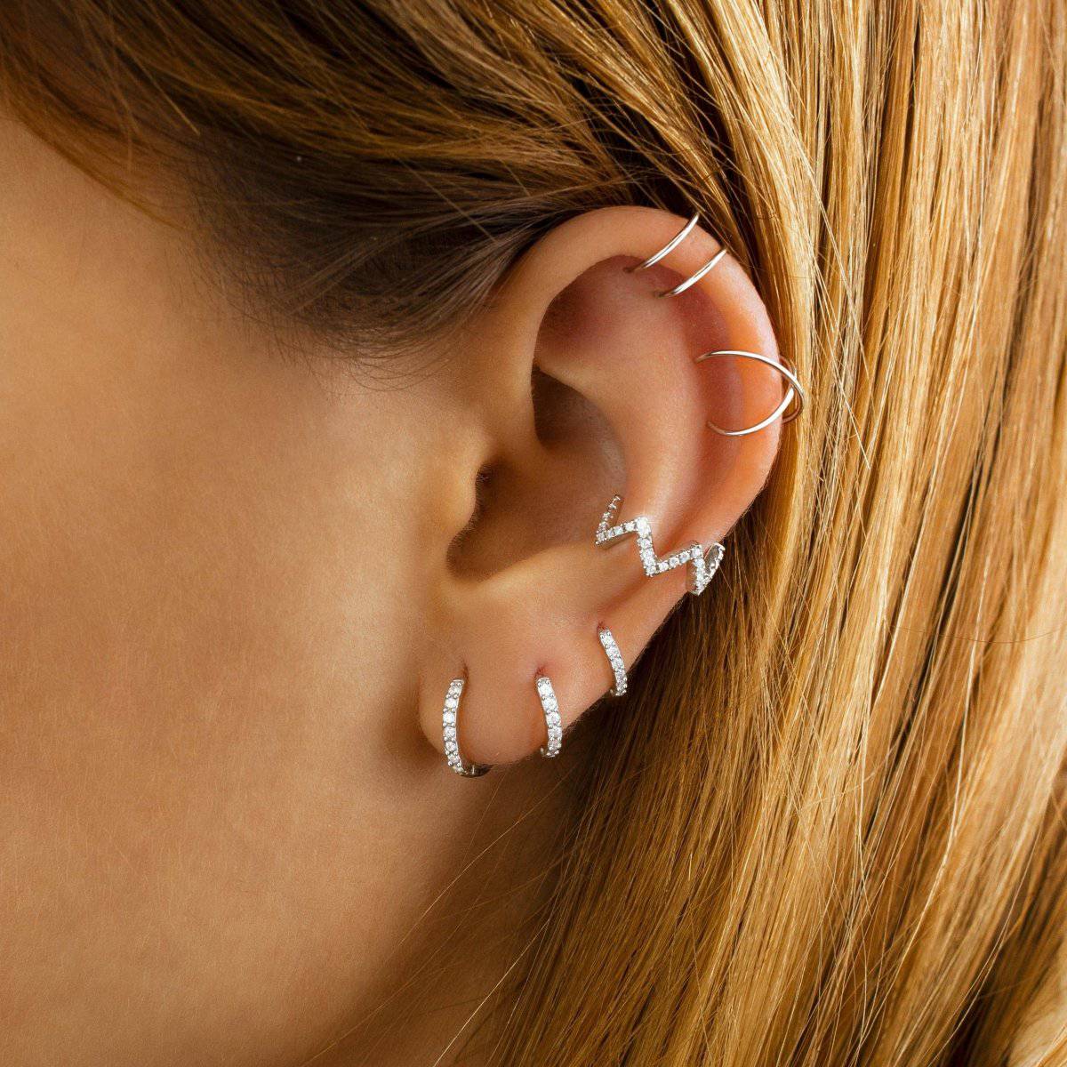 "Triple Hoops" Earrings - Milas Jewels Shop