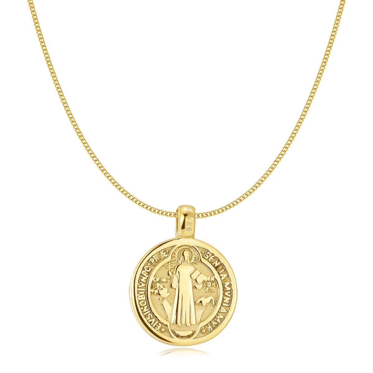 "Vangelo" BRAVE Men's Necklace - Milas Jewels Shop