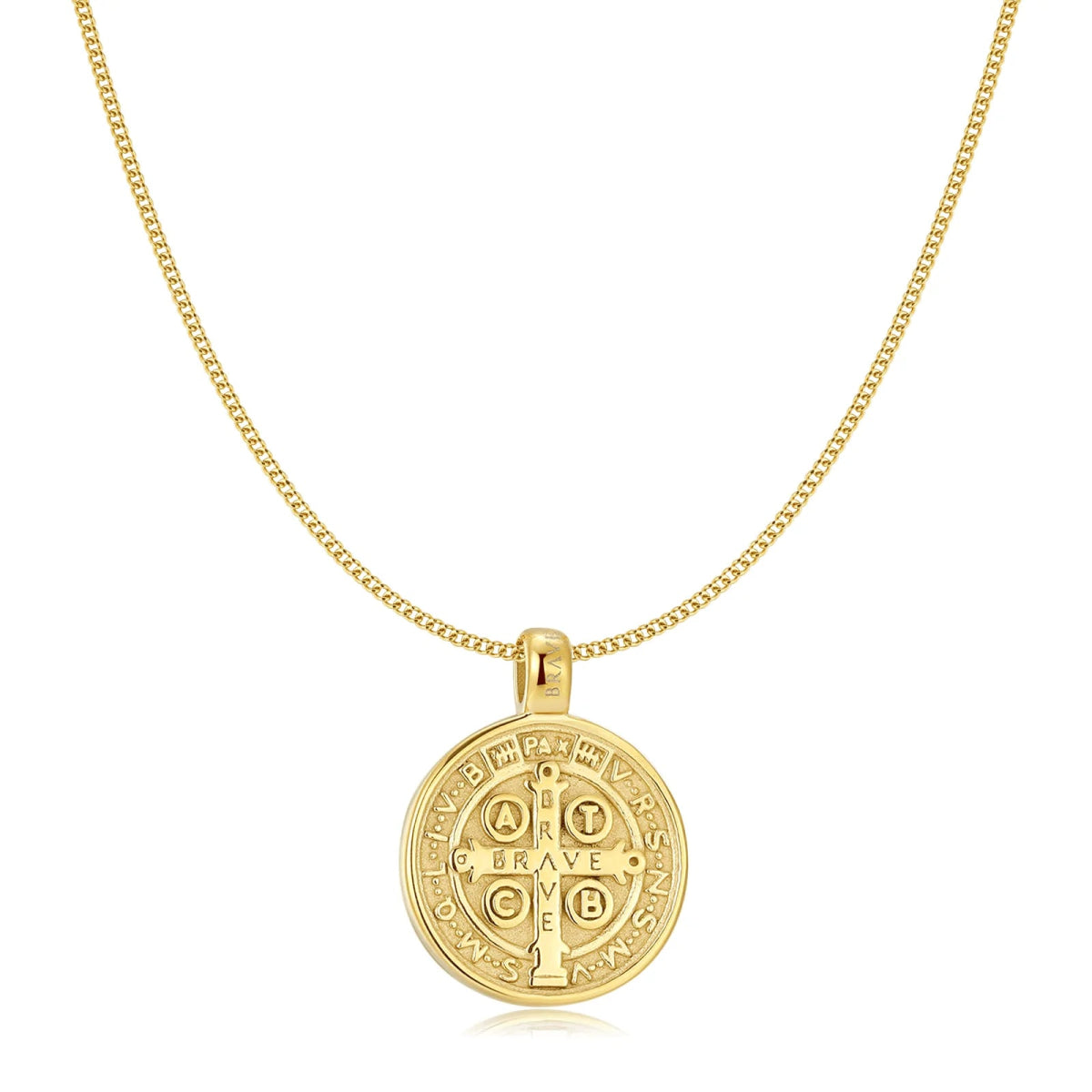 "Vangelo" BRAVE Men's Necklace - Milas Jewels Shop