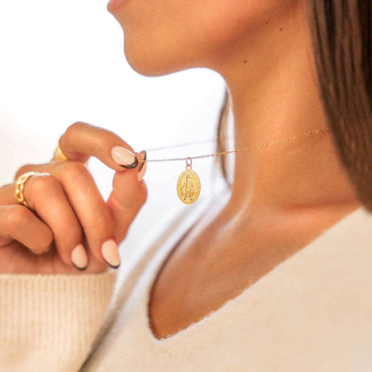 "Virgin Mary" Necklace - Milas Jewels Shop