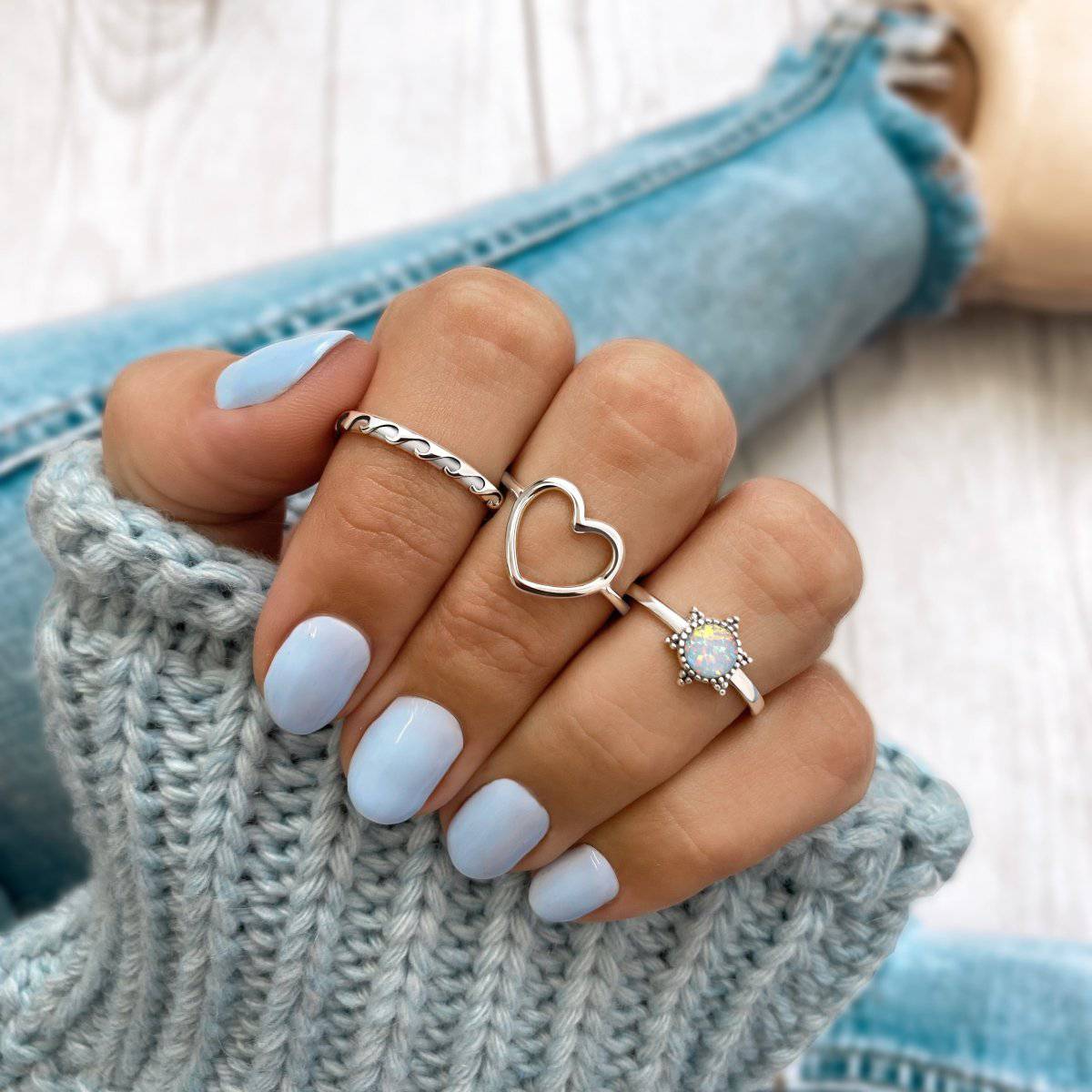 "Waves" Ring - Milas Jewels Shop