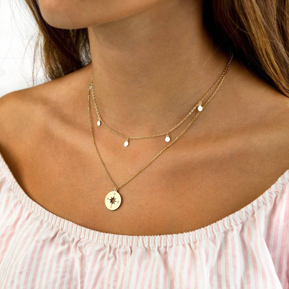 "Wind Rose" Necklace - Milas Jewels Shop