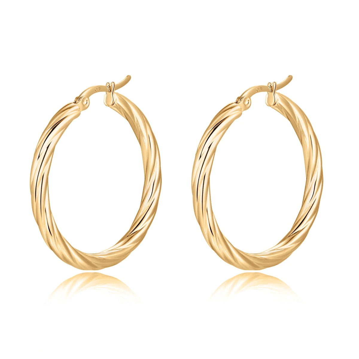 "Wire Hoops" Earrings - Milas Jewels Shop