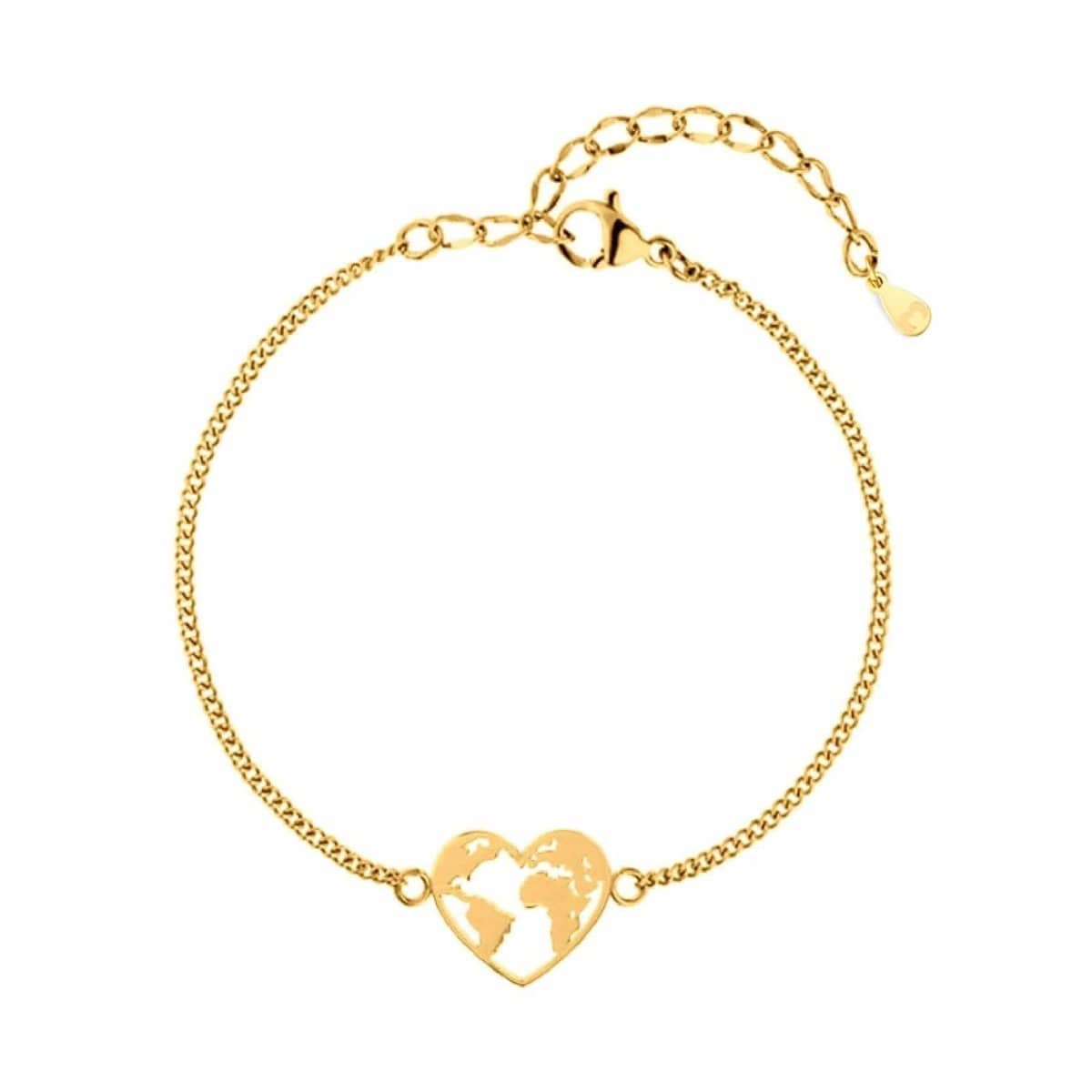 "World Heart" Bracelet - Milas Jewels Shop