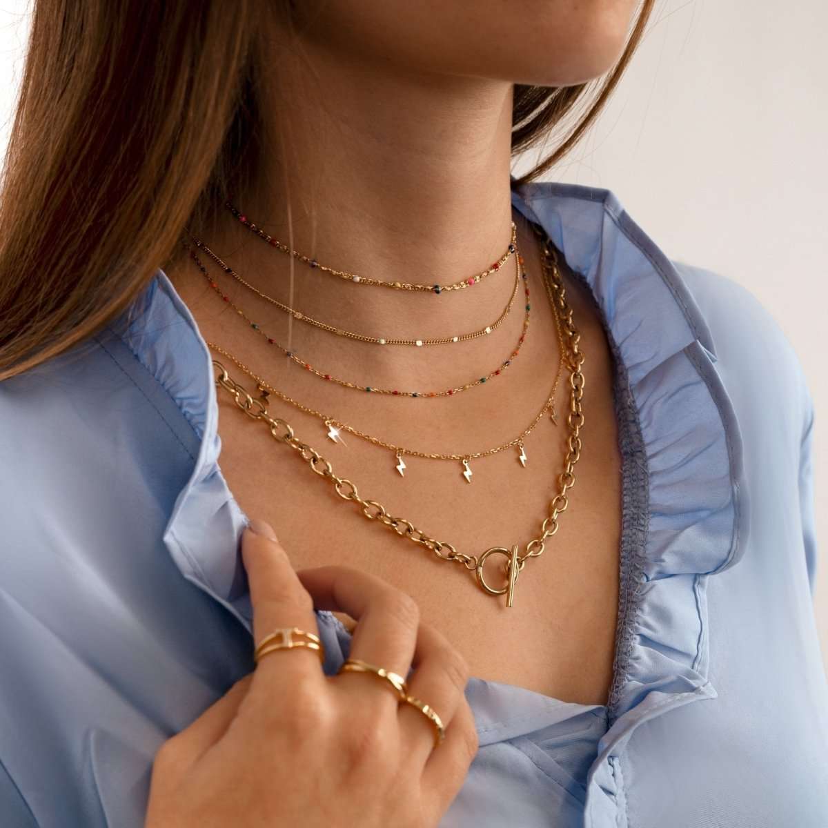 How to combine your gold jewels