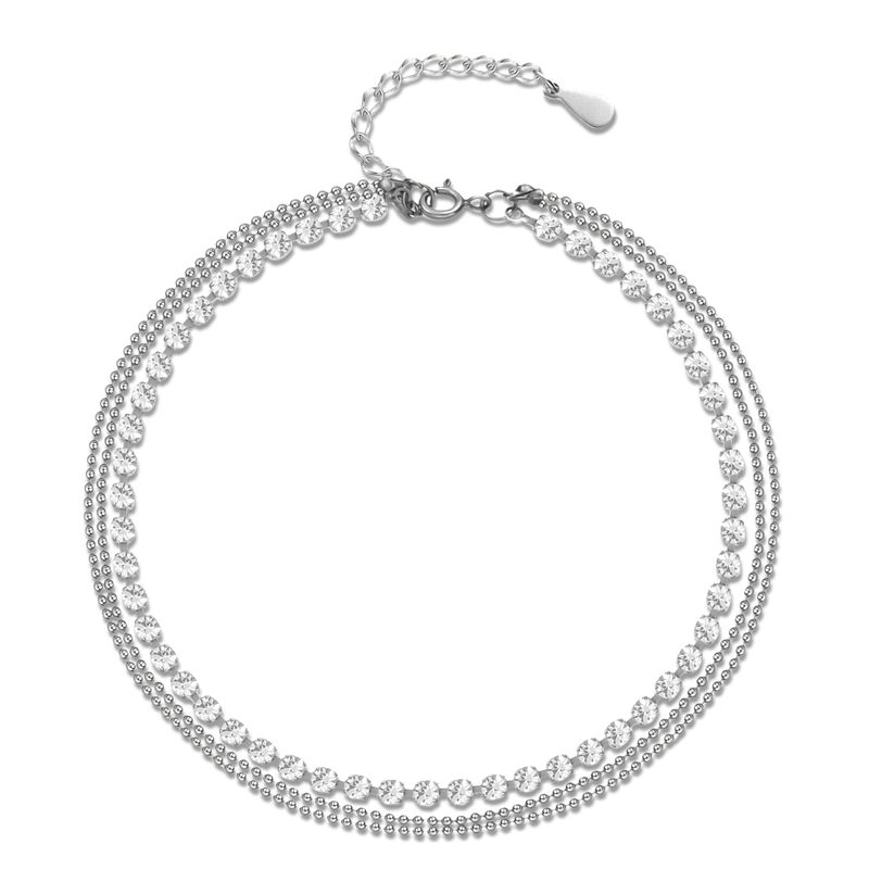 Brilliants Anklet - Milas Jewels Shop