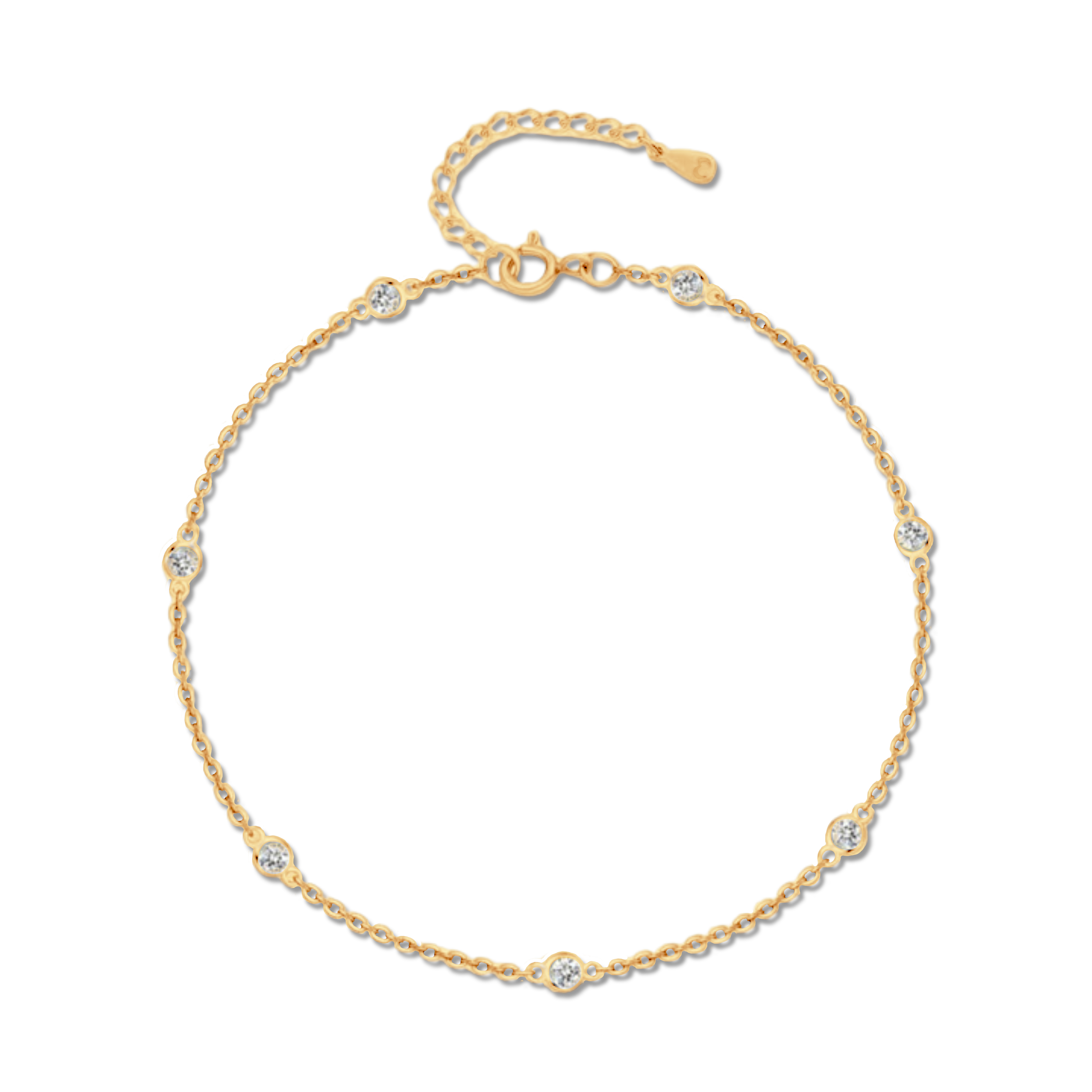 Diamonds Anklet