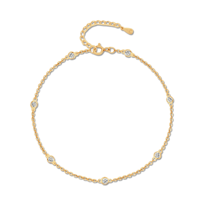 Diamonds Anklet