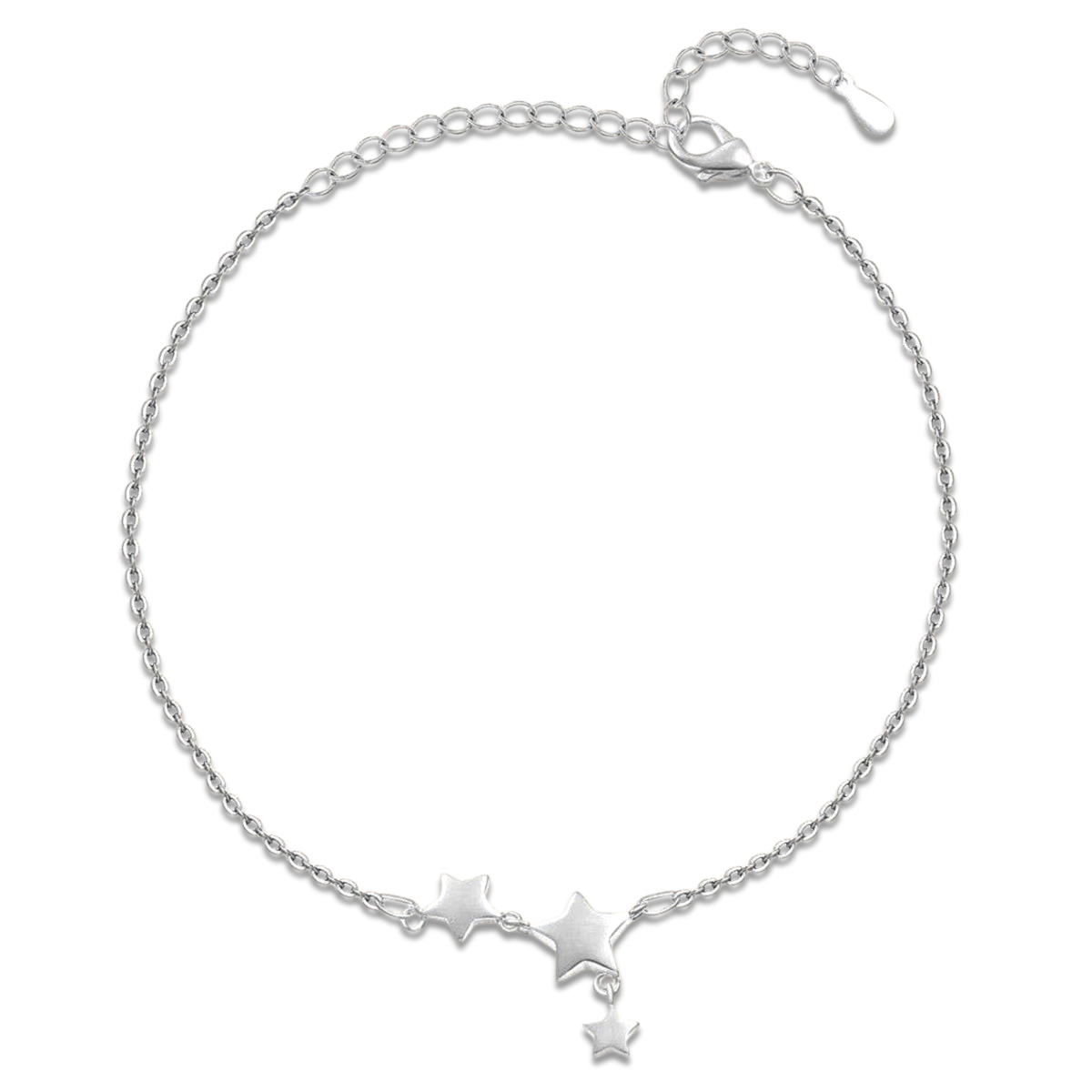 Shiny Star Anklet - Milas Jewels Shop