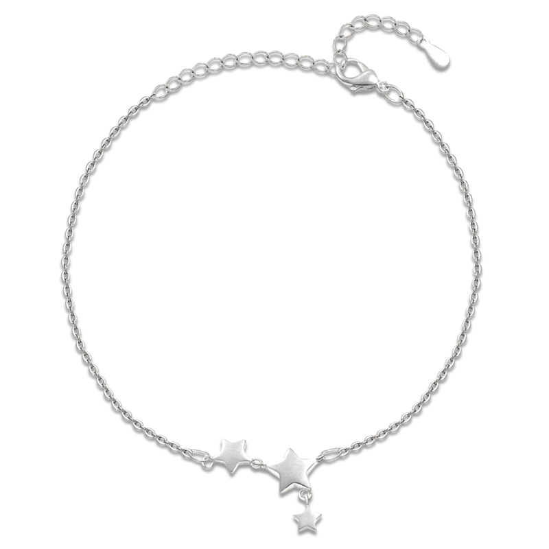 Shiny Star Anklet - Milas Jewels Shop