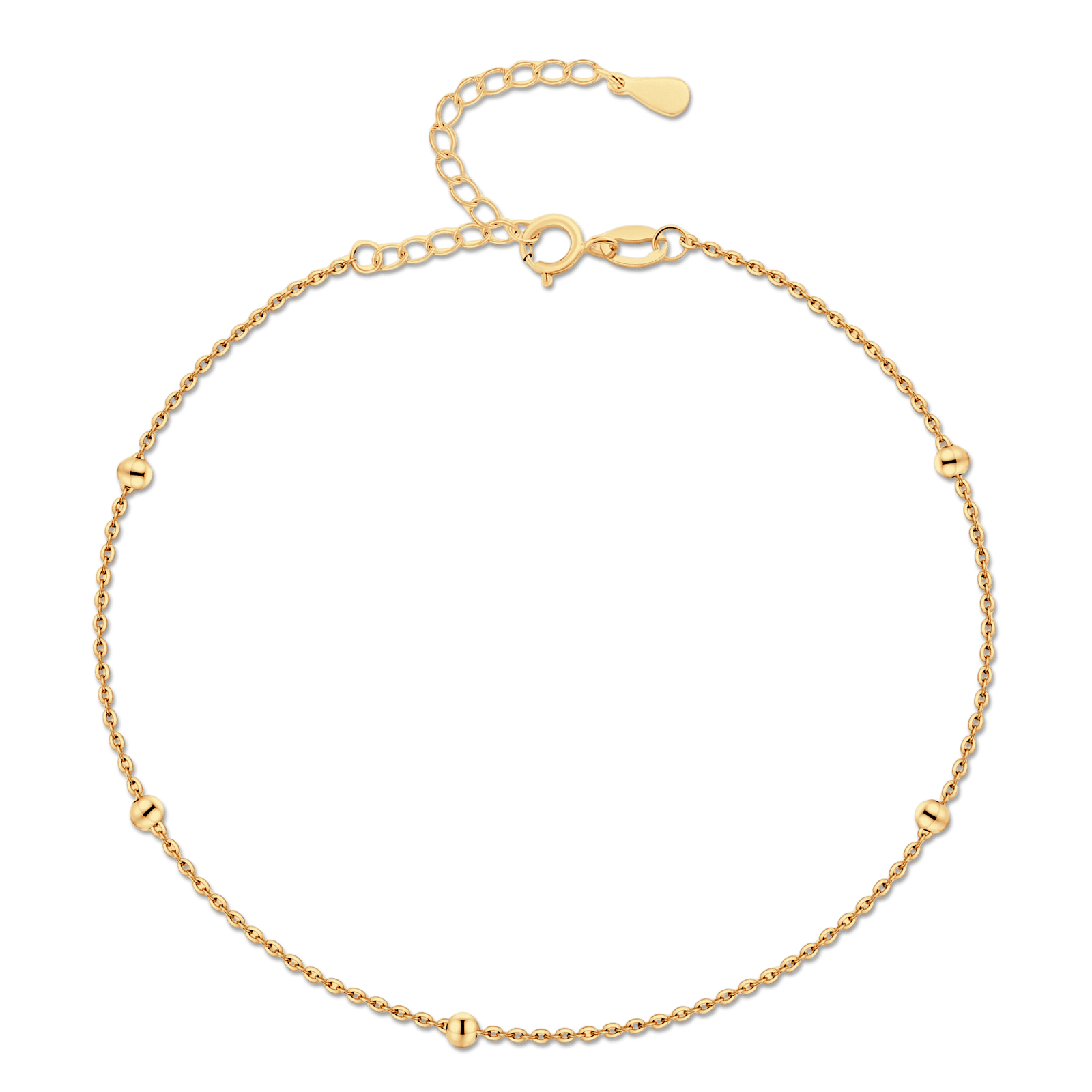 Little Balls Anklet - Milas Jewels Shop