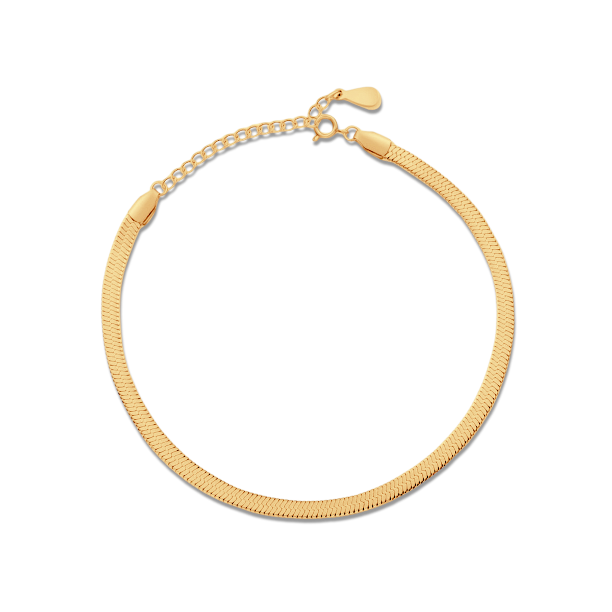 Cleopatra 4MM Anklet - Milas Jewels Shop