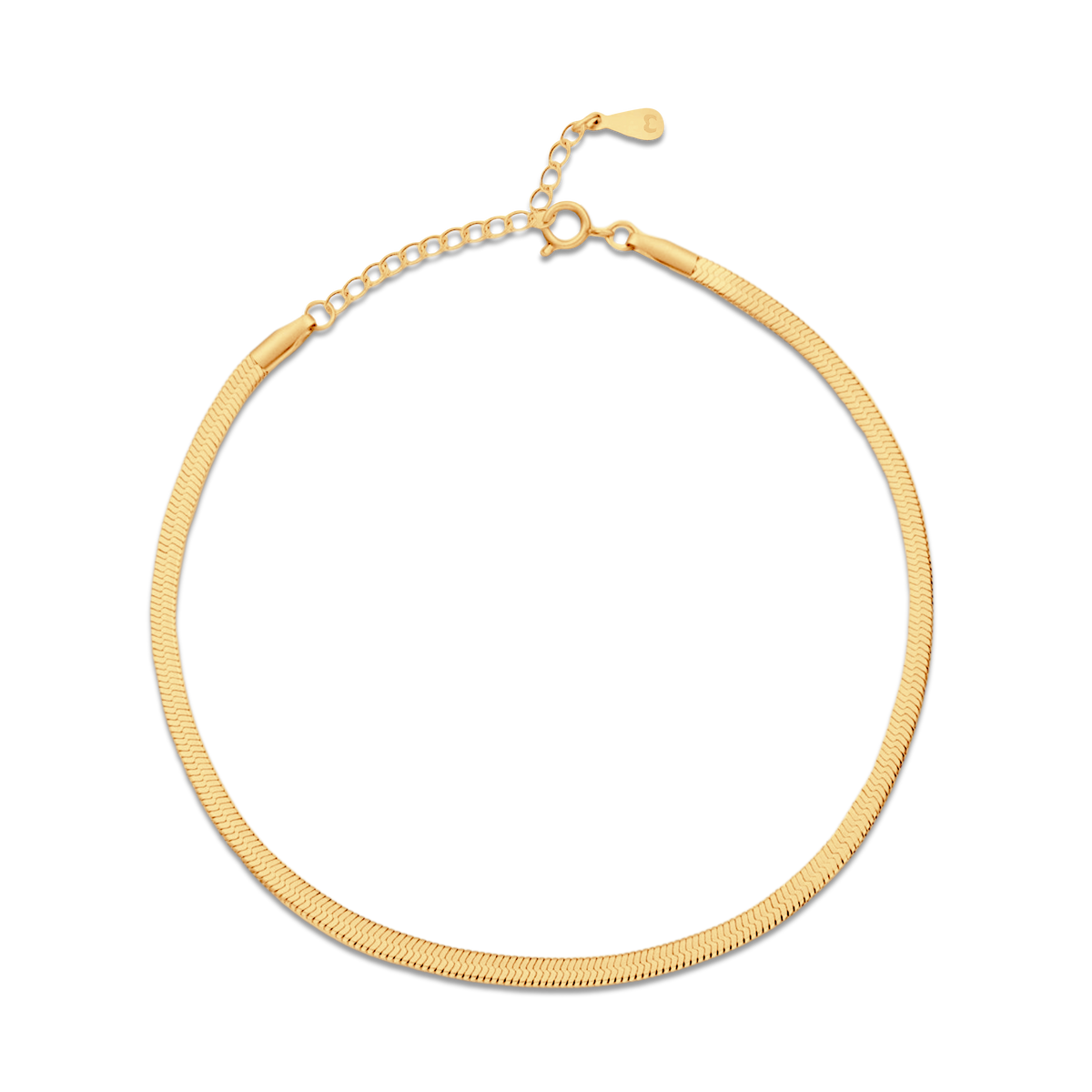 Taylor 3MM Anklet - Milas Jewels Shop