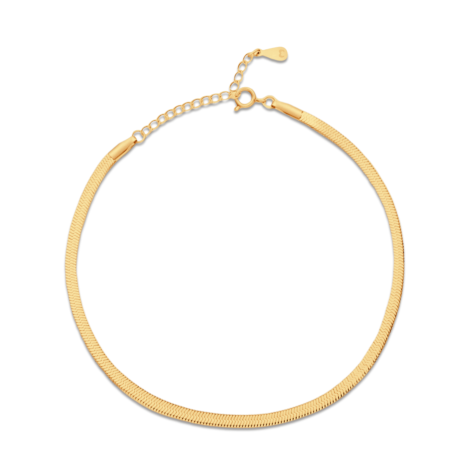 Taylor 3MM Anklet - Milas Jewels Shop