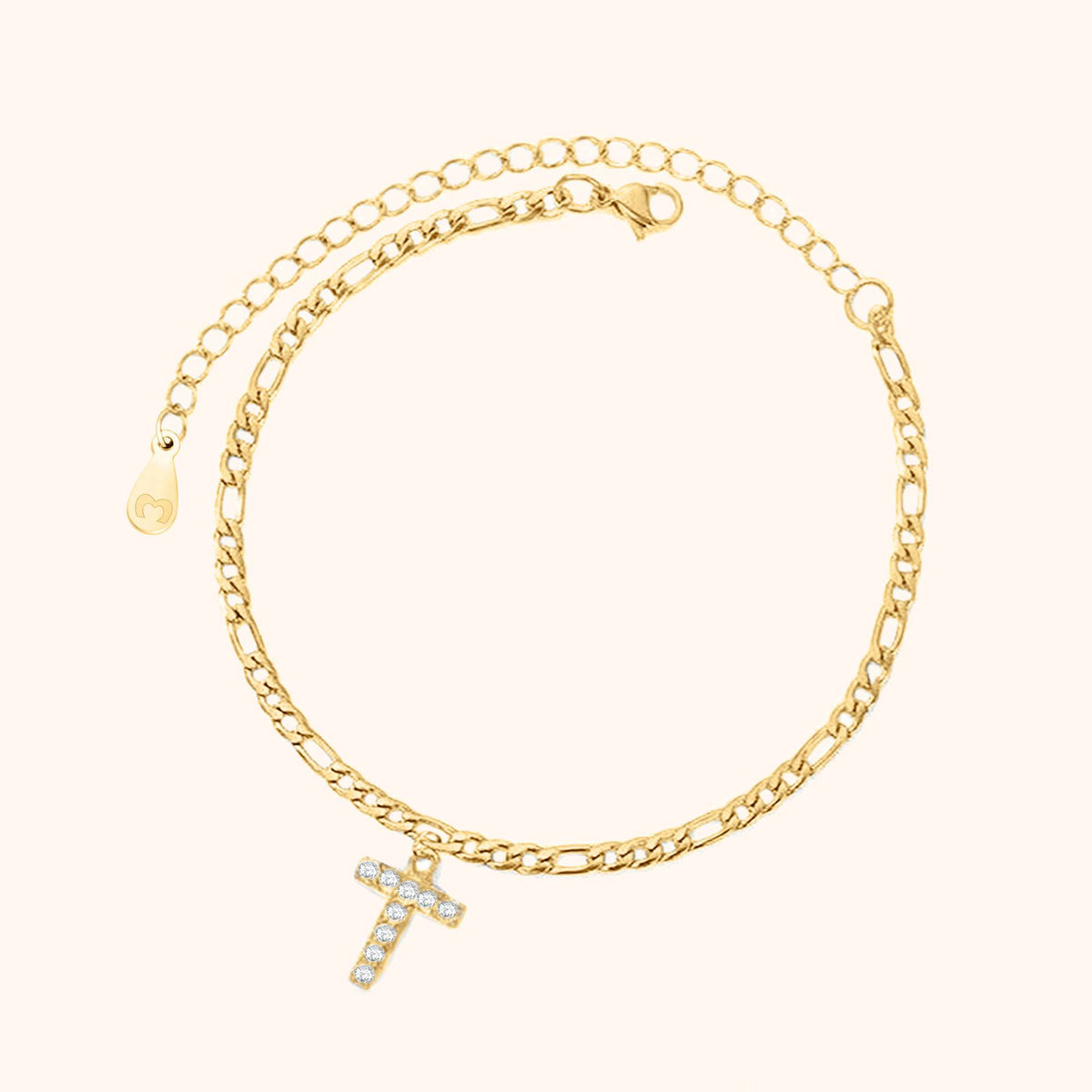 Initials Anklet - Milas Jewels Shop