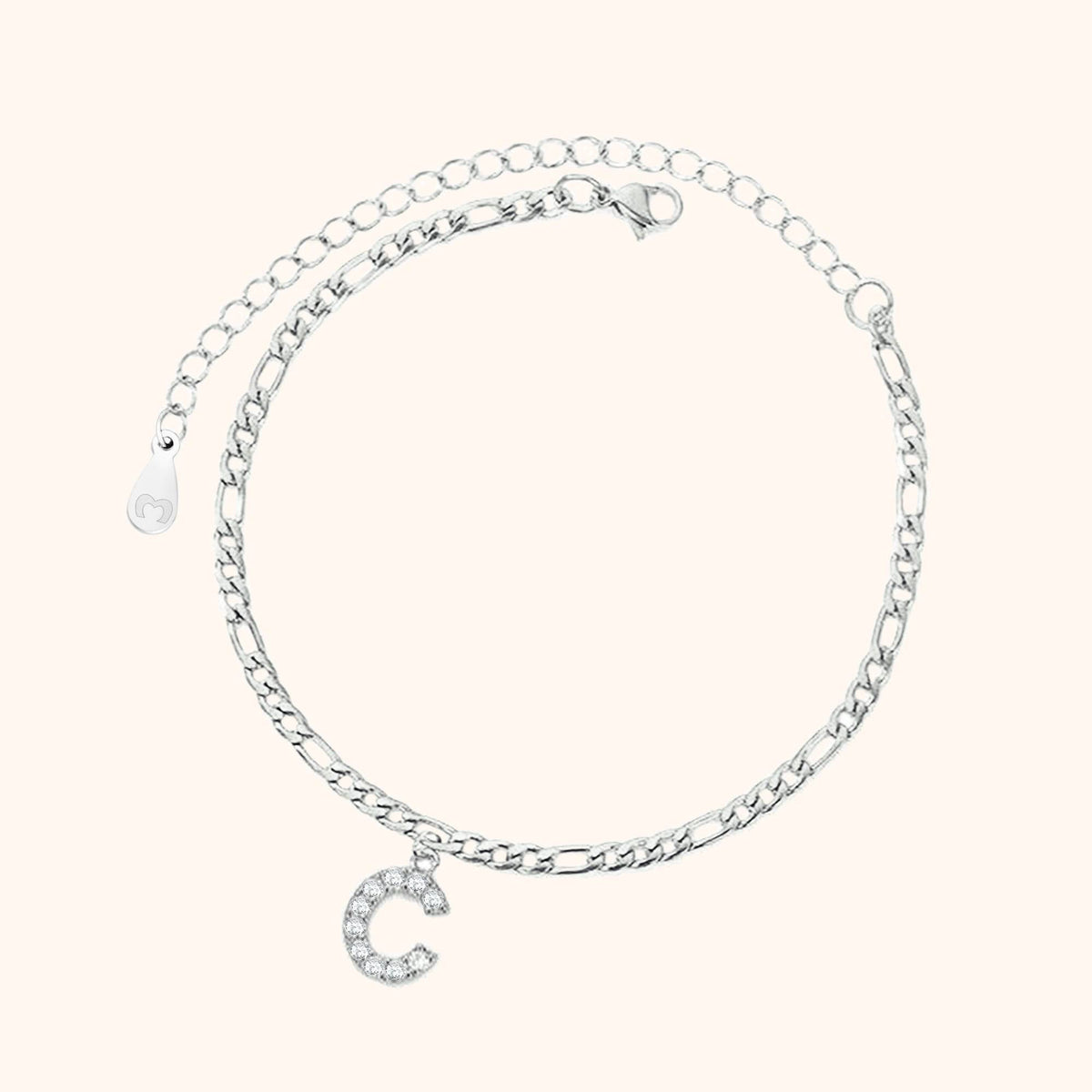 Initials Anklet - Milas Jewels Shop