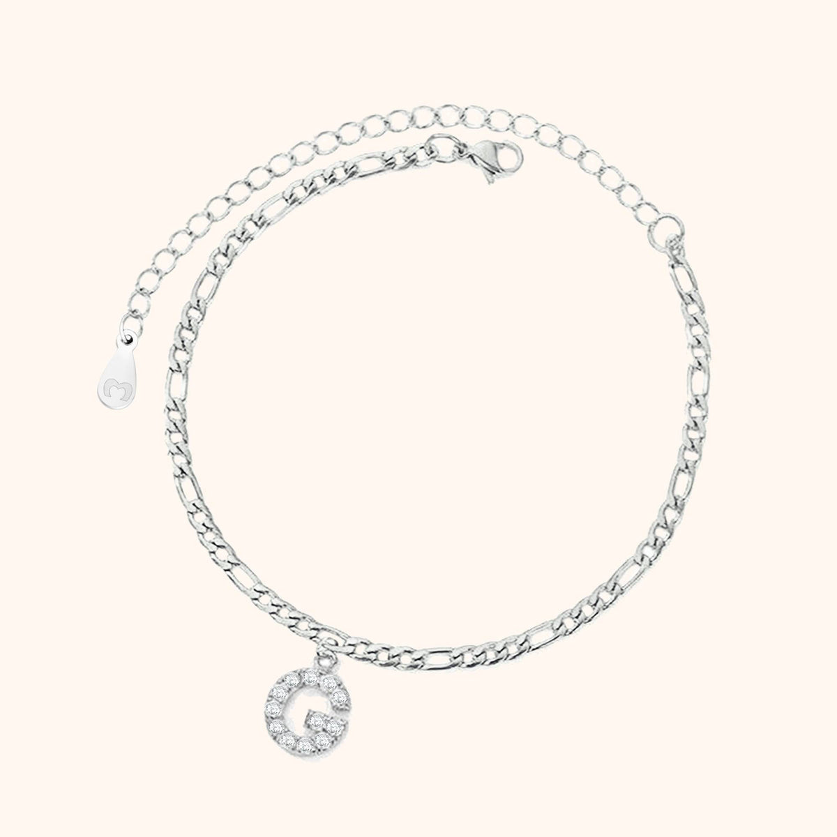 Initials Anklet - Milas Jewels Shop