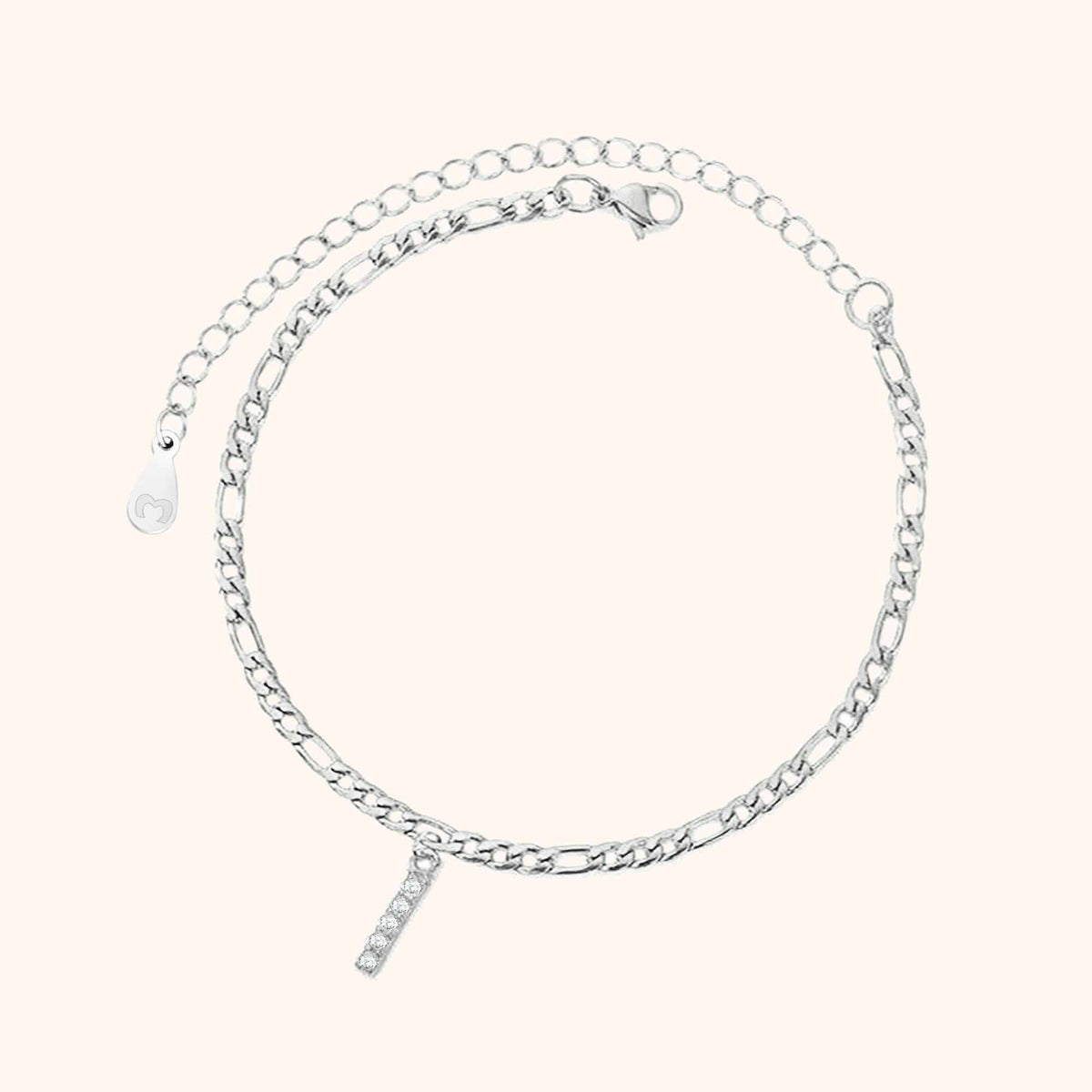 Initials Anklet - Milas Jewels Shop