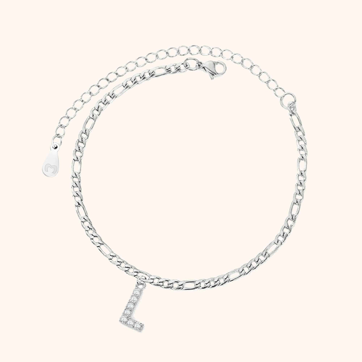 Initials Anklet - Milas Jewels Shop